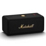 Marshall Emberton II 20 W Wireless Bluetooth Portable Outdoor Speaker (Black & Brass)
