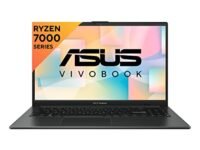ASUS Vivobook Go 15 (2023), AMD Ryzen 5 7520U, 15.6" (39.62 cm) FHD, Thin & Light Laptop (16GB/512GB SSD/Windows 11/Office 2021/Alexa Built-in/Mixed Black/1.63 kg), E1504FA-NJ542WS