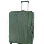 American Tourister Georgia 69 cms Medium Check-in Polycarbonate Hard-Sided 4 Spinner Wheels Luggage/Suitcase/Trolley Bag (Forest Green)