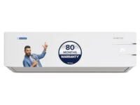 Blue Star 1.0 Ton 3 Star Inverter Split AC with 80 Months Warranty (Copper, Convertible 5 in 1 Cooling, Multi Sensors, Smart Ready, Blue Fins, Self Diagnosis, 2024Model, ID312YNU, White)
