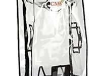 CNB Transparent Protective Zipper PVC Dust Proof Cover for Hard/Plastic Body Luggage/Suitcase Trolley Bags (18")