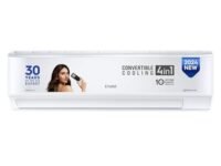 Cruise 2 Ton 3 Star Inverter Split AC with 7-Stage Air Filtration (100% Copper, Convertible 4-in-1, PM 2.5 Filter, Anti-Rust Technology, 2024 Model, CWCVBK-VQ1W243, White)