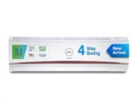 Godrej 2 Ton 5 Star, 5-In-1 Convertible Cooling, Inverter Split AC (Copper, 4-way Air Swing, 2023 Model, EI 24LINV5R32-WWR, White)
