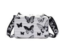 HAYSCH, Forever Young Sling Bag For Women And Girls | Crossbody & Mini Suitcase Box | Multi pattern with Detachable Shoulder Strap and Convertible into Cosmetic