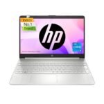 HP 15s 12th Gen Intel Core i5, 15/6inch (39.6 cm), 8GB RAM, 512GB SSD, Intel Iris Xe Graphics, Backlit Kb, (Win 11 Home, Natural Silver, 1.69kg), fq5202TU / fq5329TU