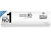 Haier 1.5 Ton 3 Star Triple Inverter Intelli Smart Split AC (Copper, 7 in 1 Convertible, Anti Bacterial Filter, Cools at 60°C Temp, 20 Mtrs Air Throw - HSU50K-PYFW3BN-INV,White,2024 Model)