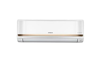 Hitachi 2 Ton Class 3 Star ice Clean Xpandable Plus Inverter Split AC (100% Copper, Dust Filter, 2023 Model, iZen 3400FXL, R32-RAS.G324PCAISF, Dual Gold)