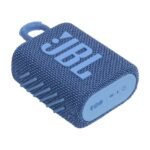 JBL Go 3 ECO, Wireless Ultra Portable Bluetooth Speaker, Pro Sound, Waterproof, Type C (Without Mic, Blue)