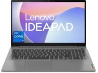 Lenovo IdeaPad Slim 3 Intel Core i7 12th Gen 15.6 inch (39.62cm) FHD Thin & Light Laptop (16GB/512GB SSD/Windows 11/Office 2021/3months Game Pass/Arctic Grey/1.63Kg), 82RK011EIN