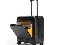 MOKOBARA The Cabin Overnigher Luggage Black 48 cm Small German Makrolon Poly-Carbonate Hard Sided 8 Hinomoto Wheels Cabin Suitcase Trolley - Crypto Sunray