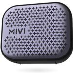 Mivi Roam 2 Bluetooth 5W Portable Speaker,24 Hours Playtime,Powerful Bass, Wireless Stereo Speaker with Studio Quality Sound,Waterproof, Bluetooth 5.0 and in-Built Mic with Voice Assistance-Black