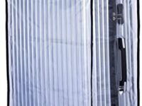 PVC Transparent Cover for 24 Inches Hard Body Suitcase Luggage Trolley Bags Plastic Covers Dust Protect Waterproof (24)