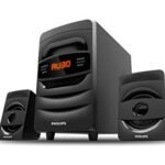 Philips Audio MMS2625B 32W 2.1 Channel Wireless Bluetooth, Wired Multimedia Computer Speaker - Black