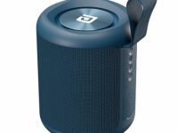 Portronics SoundDrum P 20W Portable Bluetooth Speaker with 6-7 hrs Playback Time, Handsfree Calling, USB Slot, Aux-in Port, Type C Charging (Blue)