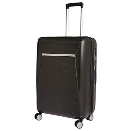 Samsonite Enwrap Polycarbonate 74.5 cms Matte Black Hardsided Check-in Luggage (SAM ENWRAP SP 75/28 EXP MA.BLK)