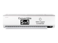 Samsung 1.5 Ton 5 Star (5-in-1 Convertible Cooling, 2023 Model, AR18CYNZABE, Free Installation Worth Rs 1500), Stabilizer Free Operation, Inverter Split AC