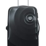 Skybags Mint 65 cms Medium check-in Polycarbonate Hardsided 4 Spinner Wheels Luggage/Suitcase/Trolley Bag- Black