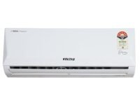 Voltas 1 Ton 5 Star, Inverter Split AC(Copper, 5-in-1 Adjustable Mode, Anti-dust Filter, 2023 Model, 125V Vertis Emerald Marvel, White)
