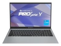 ZEBRONICS Laptop PRO Series Y NBC 1S, Intel Core 11th Gen i3 Processor (8GB RAM | 512GB SSD), 15.6-Inch (39.6 CM) IPS Display, (Ultra Slim | 38.5 Wh Large Battery | Windows 11 | Silver | 1.65 Kg)