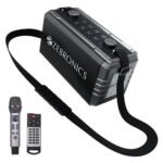 ZEBRONICS New Launch Music Bomb 2 Party Speaker with 80W, Supports Bluetooth, 10h Backup, USB, mSD, AUX, 6.3mm Guitar Input, TWS, Karaoke, Wireless Microphone, Detachable Carry Strap