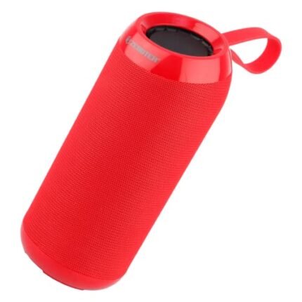 ZEBSTER Drum 2 Portable Bluetooth Speaker with 8W Output, Bluetooth 5.0, USB, SD, FM Radio, TWS Function and Call Function(Red)