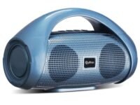 pTron Newly Launched Fusion Go 10W Portable Bluetooth Speaker with 6Hrs Playtime, Immersive Sound, Auto-TWS Function, Supports BT/USB/SD Card/AUX Playback & Lightweight (Blue)