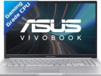 ASUS Vivobook 15, 15-inch (39.62 cms) FHD, AMD Ryzen 7 5800HS, Thin and Light Laptop (16GB/512GB SSD/Integrated Graphics/Windows 11/Office 2021/Cool Silver/1.7 kg), M1502QA-EJ742WS