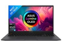 ASUS Vivobook S15 OLED 2022, 15.6" 39.62 cm FHD OLED, Intel Core EVO i7-12700H 12th Gen, Thin and Light Laptop (16GB/512GB SSD/Iris Xe Graphics/Windows 11/Office 2021/Black/1.8 kg), S3502ZA-L702WS