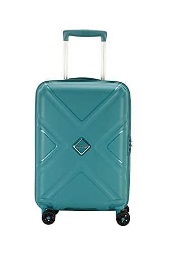 American Tourister KROSSPLUS 68 cms Polycarbonate Hardsided Medium Check-in Luggage | Suitcase | Trolley Bag, Green