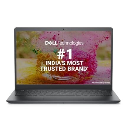 Dell 14 Laptop, AMD Ryzen R5-5500U/ 8GB DDR4, 2400 MHz/ 512GB/ 14.0" (35.56cm) FHD Display with Comfort View/Windows 11 + MSO'21/15 Month McAfee/Spill-Resistant Keyboard/Carbon Black/ 1.48kg