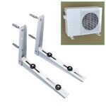 Forestchill Foldable Wall Mount Bracket, fits Mini Split Ductless Outdoor Unit Air Conditioner Condensing Unit Heat Pump System Condenser Universal Design, Support up to 240lbs, 7000-10000 BTU, 1-2P