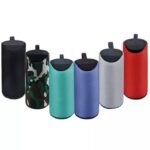 HB PLUS Bluetooth Speaker Portable Waterproof Wireless Speaker FM Radio, 3D Stereo Music Surround Bass Box Support Aux, Memory Card