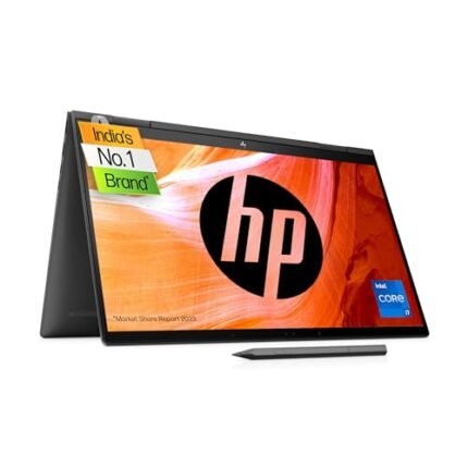 HP Envy x360 for Creators 12th Gen Intel Core i7-1255U, 15.6inch(39.6 cm) FHD OLED 500 Nits Micro-Edge Display (16GB RAM/1TB SSD/B&O/NVIDIA GeForce RTX 2050/Win 11/Fast Charge/Pen/1.7 Kgs/15-ew0022TX)