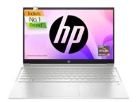 HP Pavilion 15, AMD Ryzen 7 5700U, 15.6-inch (39.6 cm), FHD, 16GB DDR4, 1TB SSD, AMD Radeon Graphics, FPR, 720p HD Camera, Backlit KB, Audio by B&O (Win 11, MSO 2021, Silver, 1.75 kg), eh1147AU