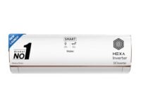 Haier 1 Ton 5 Star Heavy Duty Hexa Inverter Intelli Smart Split AC (Copper, 7 in 1 Convertible, Anti Bacterial Filter, Cools at 60°C Temp, 20 Mtrs Air Throw - HSU14K-PYFR5BN-INV, 2024 Model)