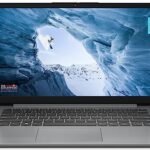 Lenovo IdeaPad 1 Intel Core Celeron N4020 14" HD Thin and Light Laptop (4 GB/256GB SDD/Windows 11 Home/1Yr Warranty/Cloud Grey/1.3Kg), 82V6005CIN