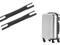 Tumery Repair Replacement Luggage Pull Handle for VIP Safari, American turistr, Skybag Suitcase Trolley Bag Suitcases Handle for Luggage Parts Black (2 Pcs Handle)