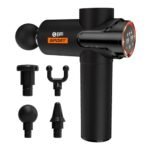 Beardo Deep Tissue Massage Gun | Sports Massager | Full Body Massager Machine for Pain Relief | 99 Performance Modes | Massage Machine for Body Pain | Faster Muscle Recovery with Multiple Attachments