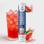 Explosive Whey Revive Effervescent Tablets - Trusted by MS Dhoni and Kedar Jadhav | Elevate Fitness & Stamina, Daily Rehydration | Informed Sport Certified (20 Tablets, Watermelon)