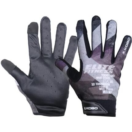 Kobo Gym Gloves CTG-05 for Men and Women, Gloves for Professional Weightlifting, Fitness Training and Workout