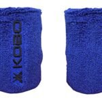 Kobo Sweat Band Cotton Wrist Band Wrist Support for Gym, Exercise, Running, Badminton, Basketball for Sweat Absorbing Cotton (Imported)