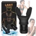 Laxit Premium Breathing Exercise Trainer Machine for Lungs, Lung Capacity Enhancer Exerciser Equipment Respiratory Muscle Trainer Device Increased Sports Breathing Ability Fitness Men Women (Pack of 1)