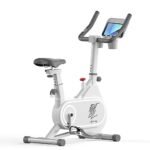 Lifelong Fit Pro Spin Fitness Bike with 7Kg Flywheel, Adjustable Resistance & Heart Rate Sensor for Fitness at Home Workouts | Max Weight Capacity: 120 kg (LLSBB49, White)