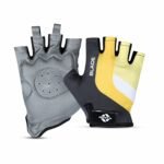 Nivia Blade Gloves for Men & Women – Breathable, Padded Fitness Gloves for Gym, Weightlifting & Training (Large) - Yellow