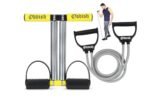 ODDISH; way to fitness Double Spring Tummy Trimmer with Resistance Tube Combo Pack | Heavy-Duty Home Gym Equipment for Men & Women | Ab Exerciser, Waist Reducer, Body Toner Fat Booster