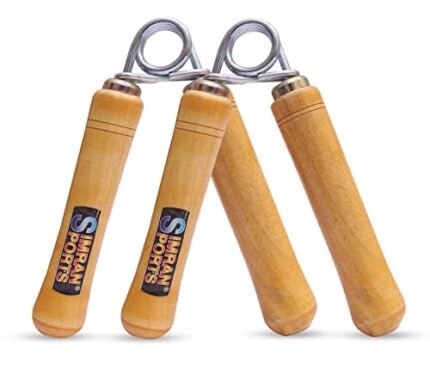 SIMRAN SPORTS Hand Grips, Fitness Grip, Gymnastics Grip, Wooden Hand Gripper 1 Pair